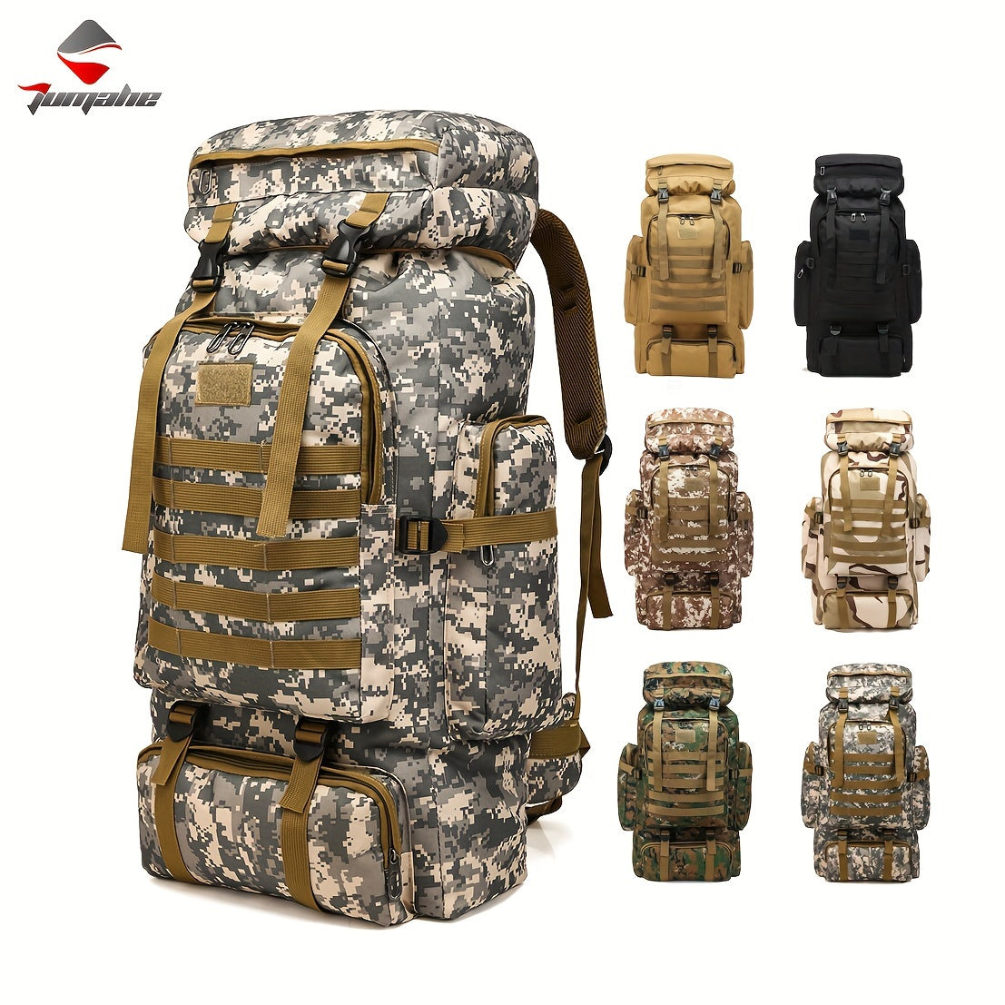 1pc Outdoor Backpack for Camping and Hiking Travel Backpack Mens Backpacks -Great Gift Idea