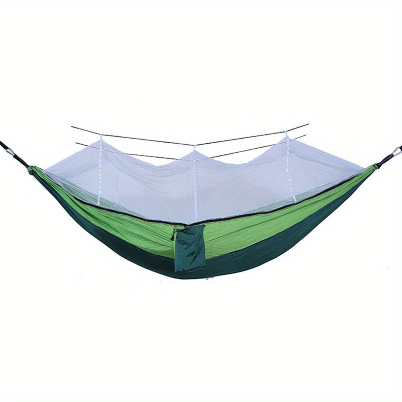 Anti-Rollover Double Hammock with Mosquito Net - 250kg Capacity