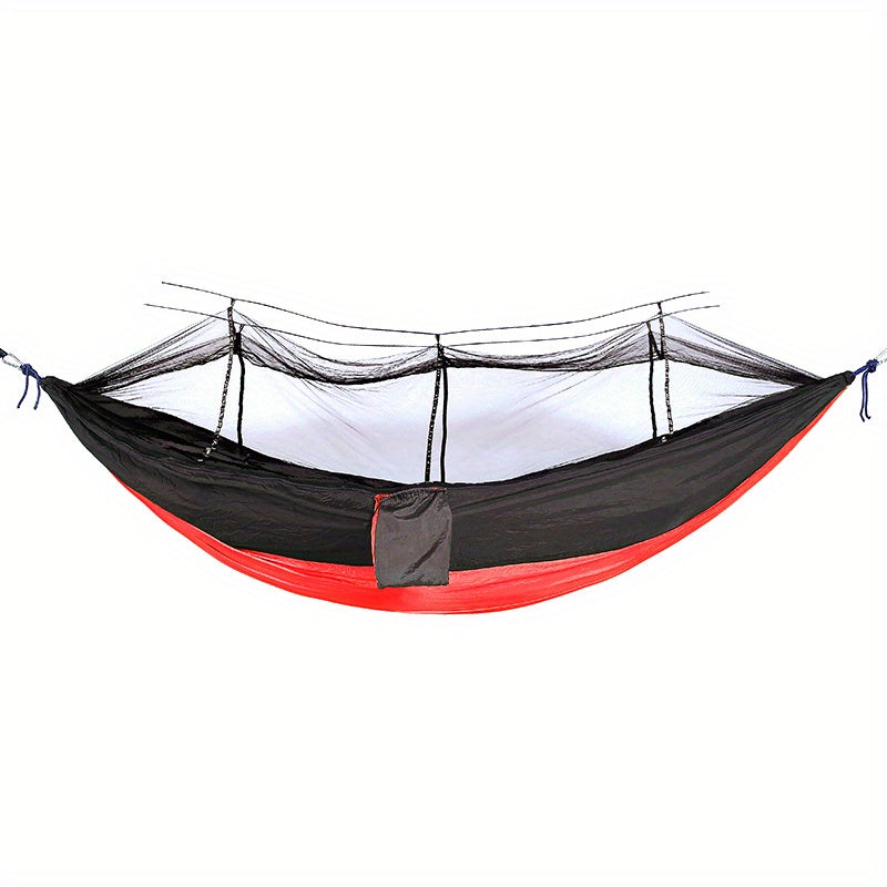 Anti-Rollover Double Hammock with Mosquito Net - 250kg Capacity