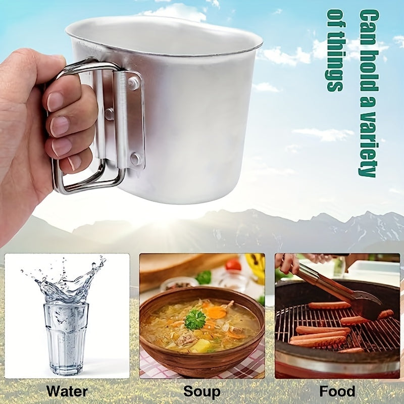 Multi-Functional Tactical Kettle with Thermal Insulation