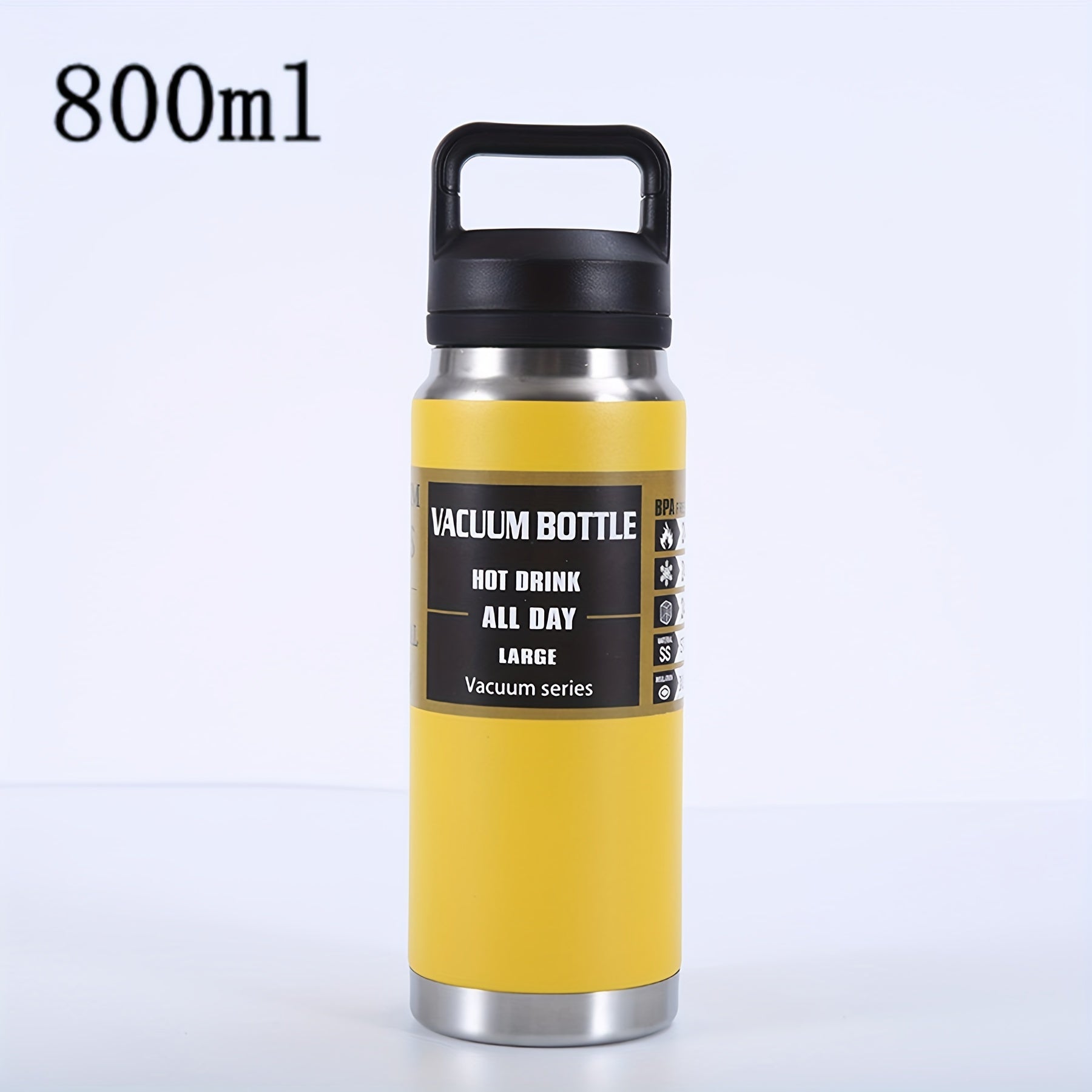 1100ml Insulated Stainless Steel Tumbler - Double-Wall Vacuum