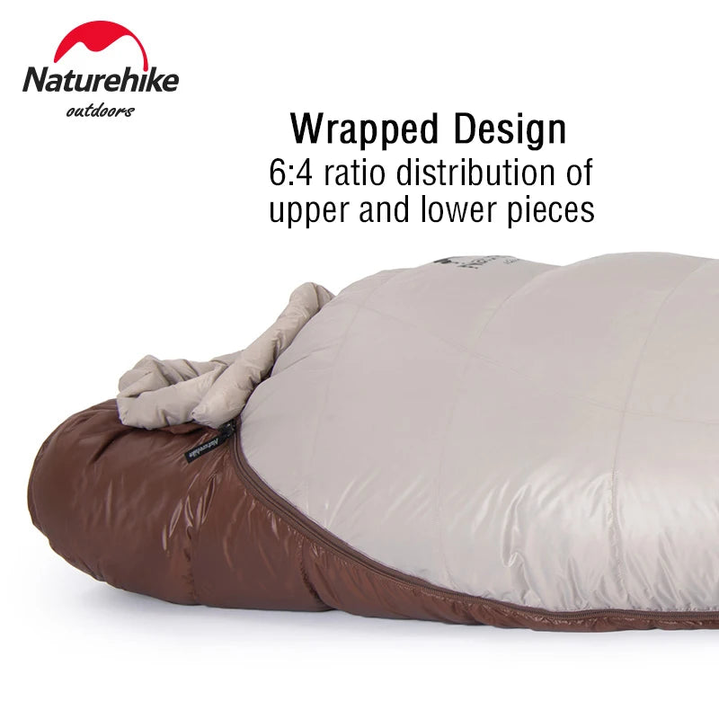 Waterproof Duck Down Mummy Sleeping Bag