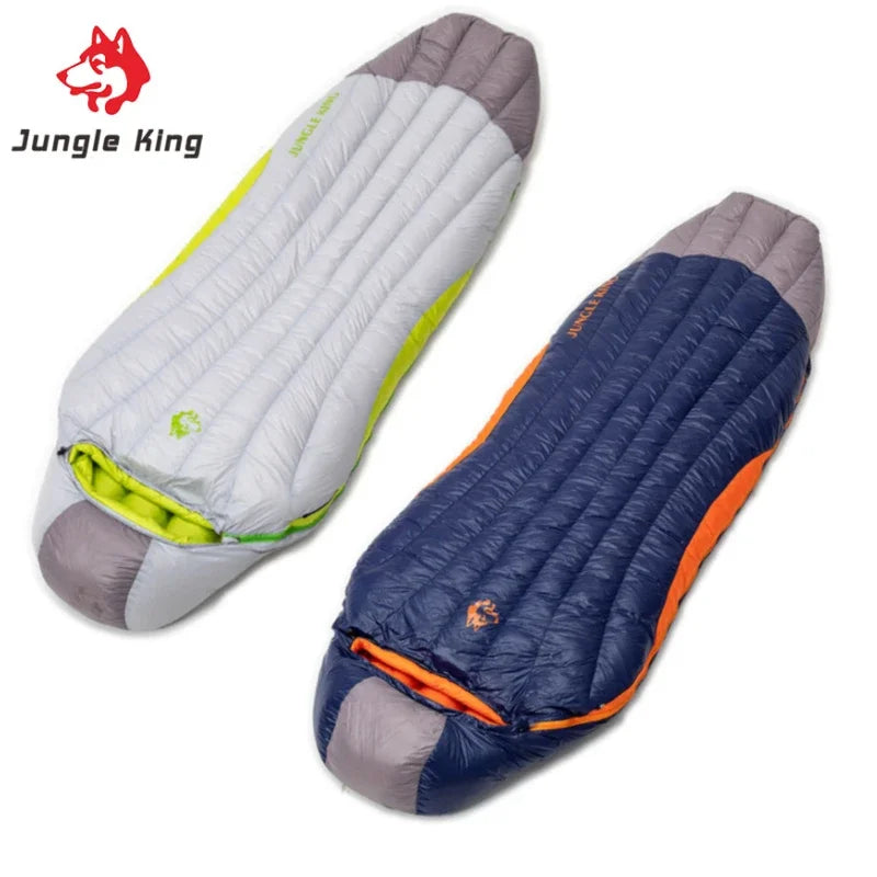 JUNGLEKING Ultralight Duck Down Sleeping Bag - 4 Season Rated