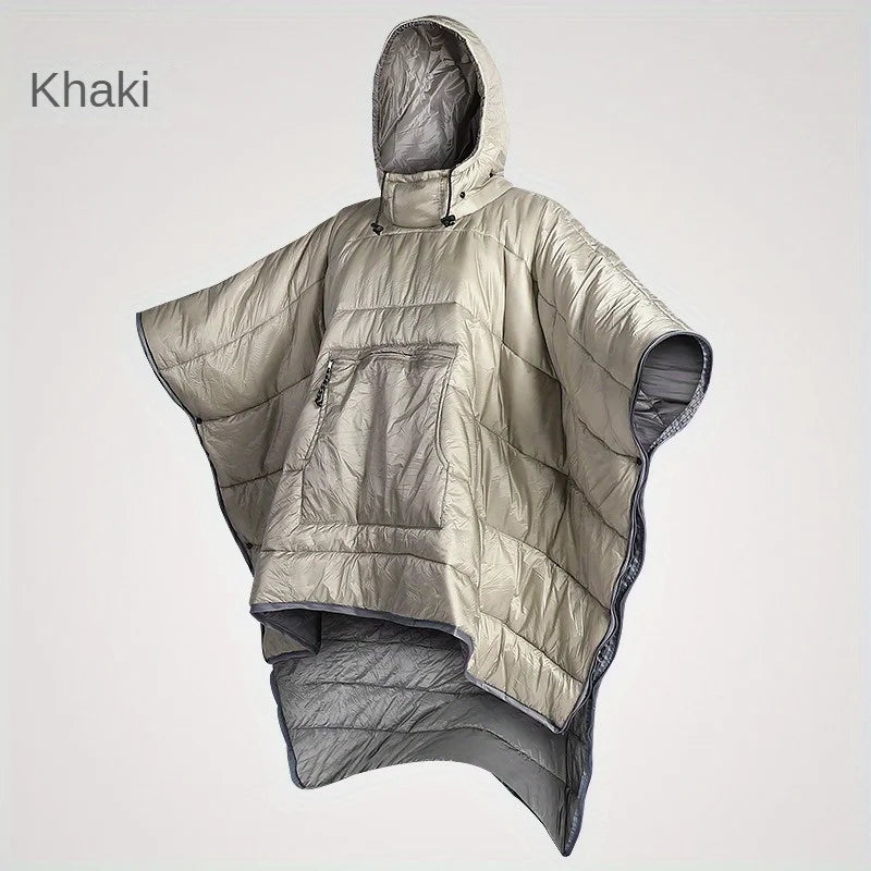 Wearable Sleeping Bag - Ultralight Winter Cape 0.7kg
