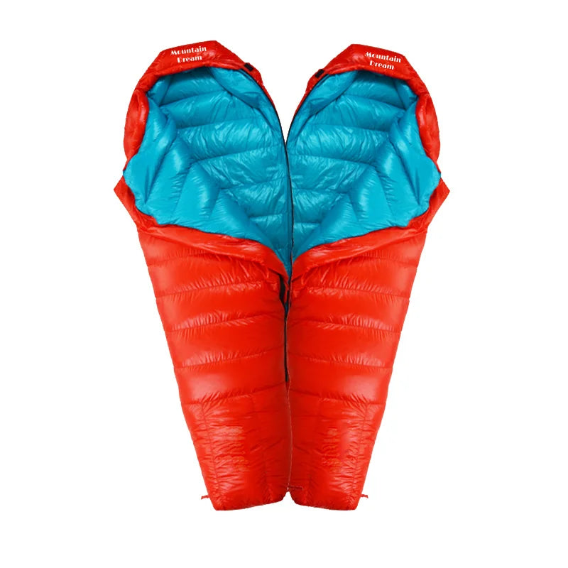 Ultralight Goose Down Sleeping Bag - 95% Fill 800+ Fluffiness