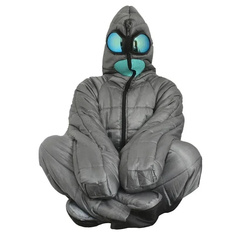 Wearable Full Body Sleeping Bag - Alien Walking Pouch