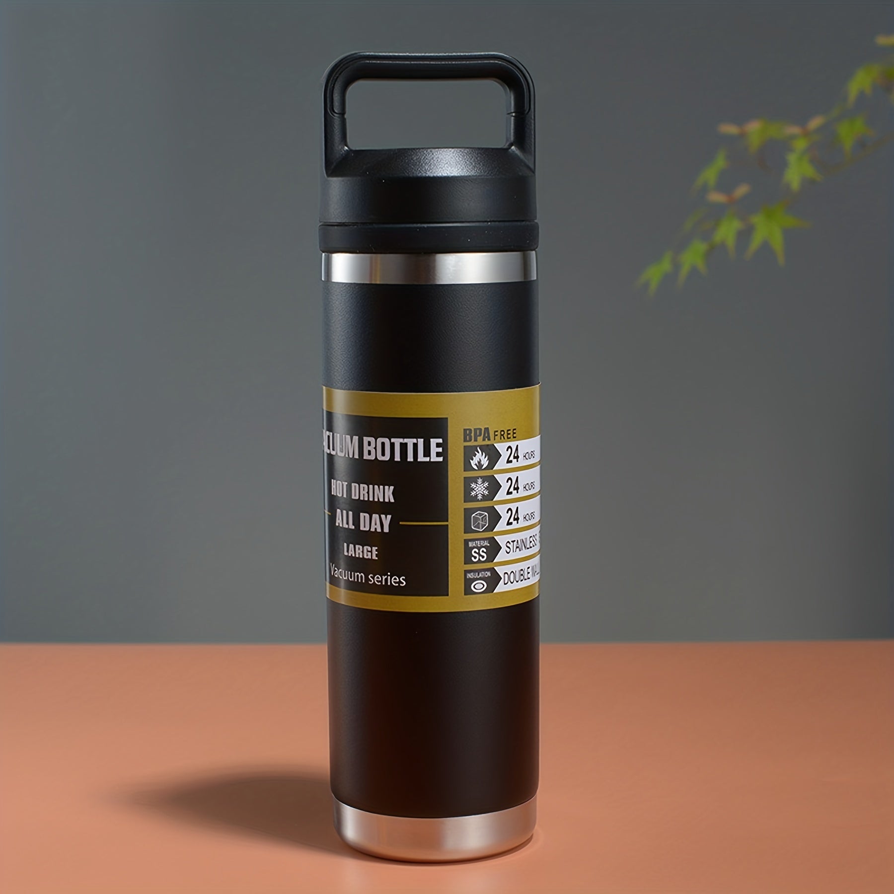 1100ml Insulated Stainless Steel Tumbler - Double-Wall Vacuum