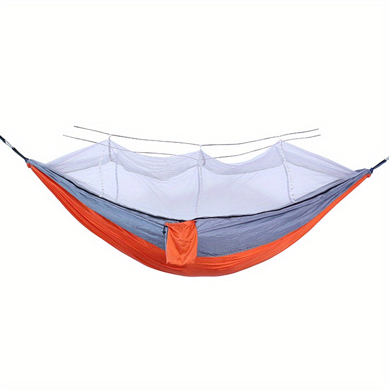 Anti-Rollover Double Hammock with Mosquito Net - 250kg Capacity