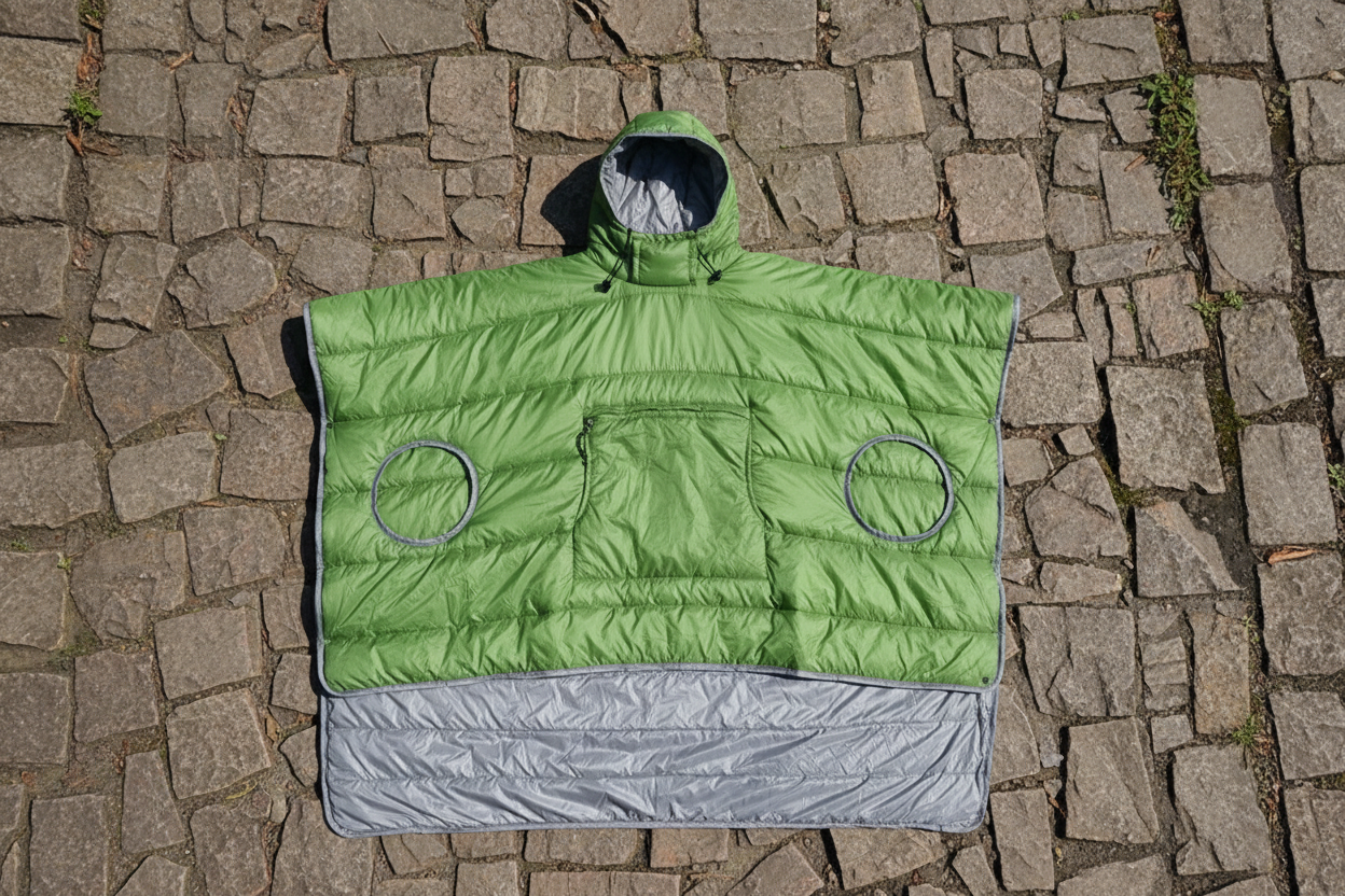 Wearable cape detail