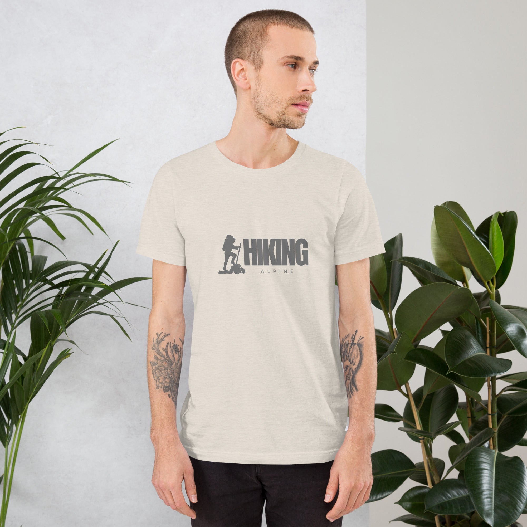 Hiking Alpine Unisex t-shirt